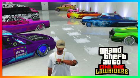 GTA 5 Online Lowrider DLC Update All Content Cars Paint Jobs