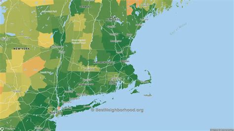 The Highest and Lowest Income Areas in Massachusetts | BestNeighborhood.org