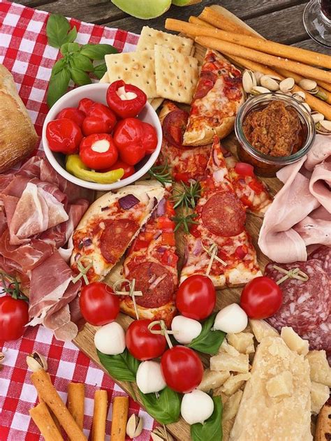 Italian Charcuterie Board Italienische Antipasti Platte Fashion