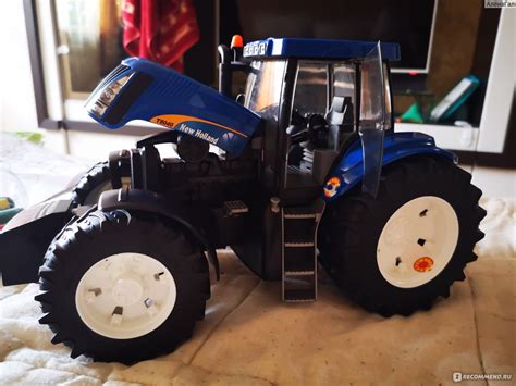 Bruder New Holland T7.315, 03-120 - «Синий трактор, ты ли это? ?» | отзывы