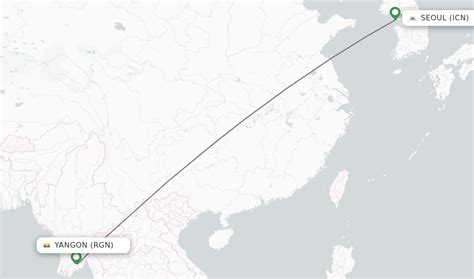 Direct Non Stop Flights From Yangon To Seoul Schedules