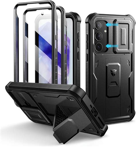 Dexnor For Samsung Galaxy A G Case With Built In Slide Camera Cover