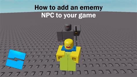 How To Make An Enemy Npc In Roblox Studio Youtube