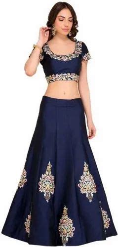 Semi Stitched Fancy Party Wear Lehenga Choli Packaging Type Packet At Rs 1000 In Surat