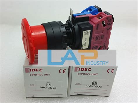 1pcs For Idec Hw Cb02 Emergency Stop Button Switch 22mm Ebay