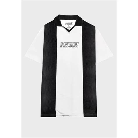 Camisa Streetwear Prison Colors High Relief Branca Branco Netshoes