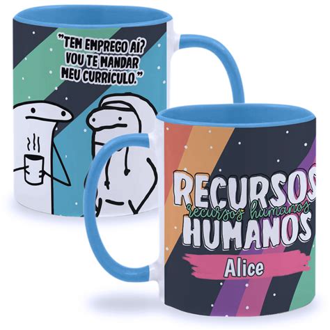 Caneca Personalizada Flork Recursos Humanos Shopee Brasil