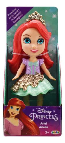 Disney Princesa Ariel Mini Muñeca 9cm Jakks Pacific MercadoLibre