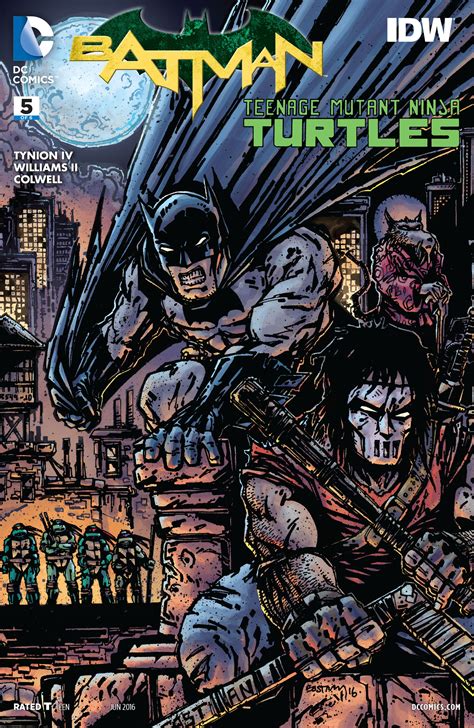 Read Online Batmanteenage Mutant Ninja Turtles Comic Issue 5