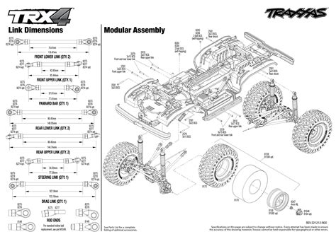 Exploded View Traxxas Trx 4 Ford F 150 Ranger Xlt Tqi 110 Rtr