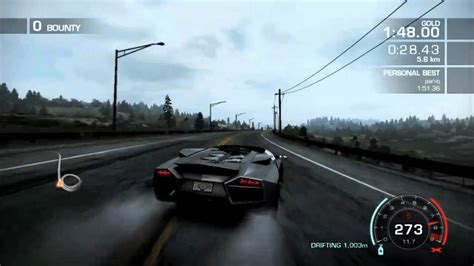 Need For Speed Hot Pursuit Lamborghini Reventon Gameplay YouTube