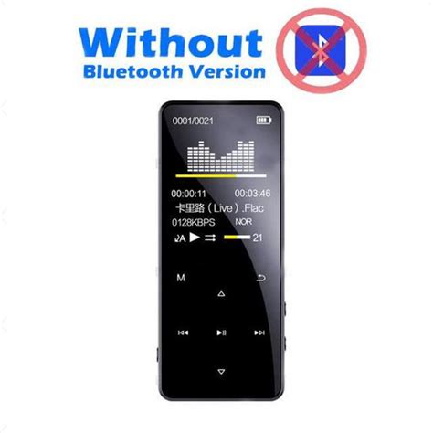 Lecteur Mp No Bluetooth Version Go Baladeur Audio Portable Lecteur