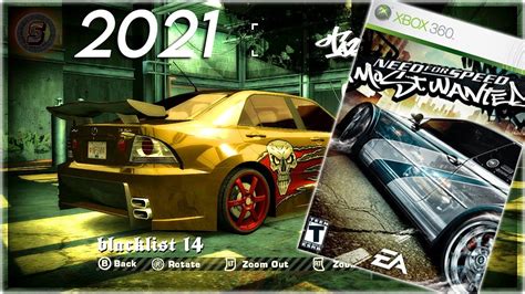 BLACKLIST 14 Lexus IS 300 Need For Speed Most Wanted Live Stream