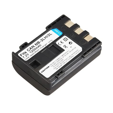 1200mAh NB 2L NB 2LH Li Ion Battery For Canon Digital Camera PowerShot