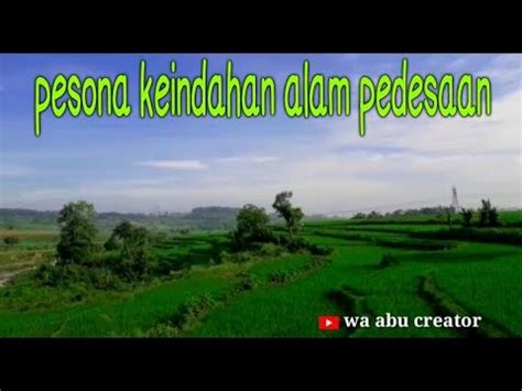 Cinematic Alam Pedesaan Pop Sunda Bongan Anjeun Pesona Keindahan