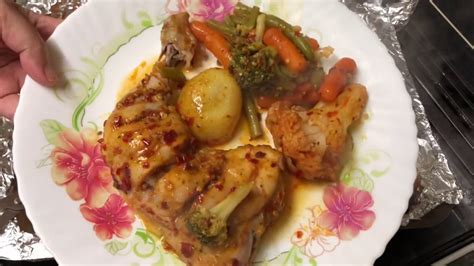 Delicious Chicken Vegetable Oven Cook Recipe Foryou Youtube