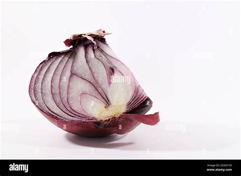 Red Onion Sliced Stock Photo Alamy