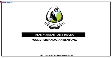 Majlis Perbandaran Bentong Pelbagai Jawatan Kerjaya