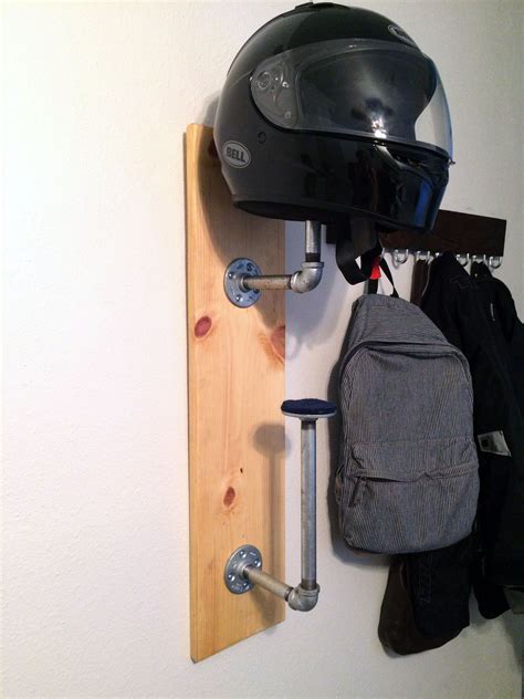 Diy Helmet Rack Ridewell Bike Storage Diy Bike Storage Helmet Storage