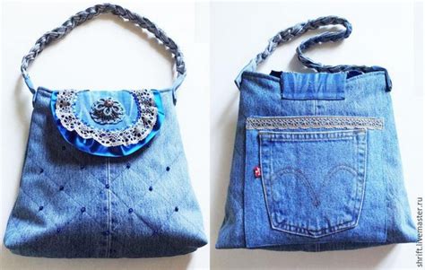 17 Upcycled Denim Jeans Bag And Purses DIYS