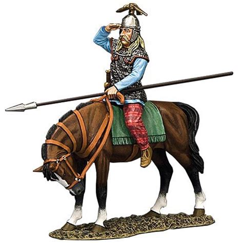 Barbarian Warrior Mounted Scout 130 Figure Military Issue The 1