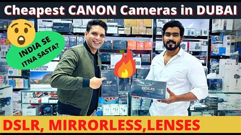 Cheapest Canon Camera Prices In Dubai Dslr Mirrorless Lenses