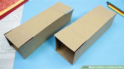 How To Make A Cardboard Box With Pictures Wikihow