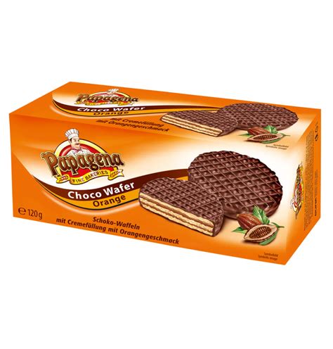 Choco Wafer Orange, Papagena, 120g – Gourmeest