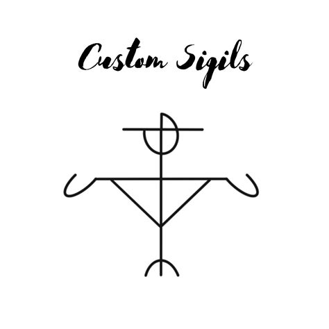 Custom Sigils for Manifestation, Witchcraft, Protection, and More - Etsy