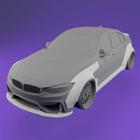 Archivo D Bmw M F Widebody Kit Accesorios Para Maquetas