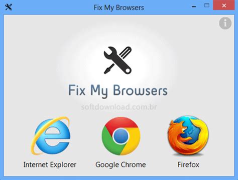 Restaure Seu Navegador O Fix My Browsers