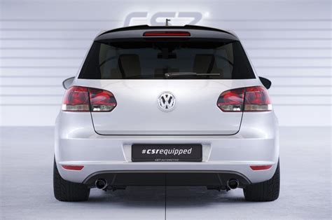 Křídlo spoiler zadní CSR pro VW Golf 6 carbon look matný