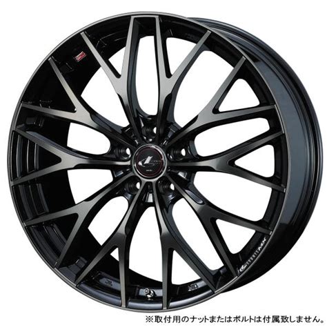 トヨタ プリウス 60系 新品ホイールのみ4本 Leonis Mx 19インチ 70j 42 5h 1143p Pbmcti 個人宅