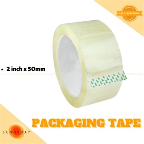 Packaging Tape 2 Inches X 50 Meters Clear Shopee Philippines