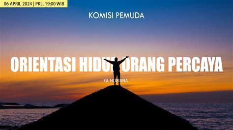 Komisi Pemuda Apr Gkj Jemaat Jembatan Lima