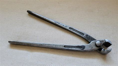 Fine Knipex 99-220 End Cutting Nippers Nail Puller Pliers Western ...