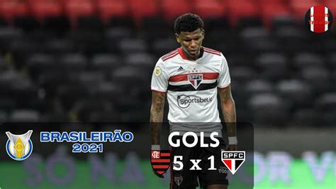 Gols Flamengo X S O Paulo Rodada Brasileir O Youtube