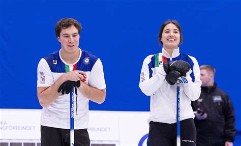 Curling Mondiali Doppio Misto LItalia Batte La Francia E Incamera La