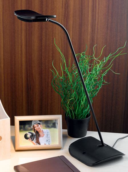 UNiLUX Lampe de bureau à LED gris noir Achat Vente UNILUX 64000149