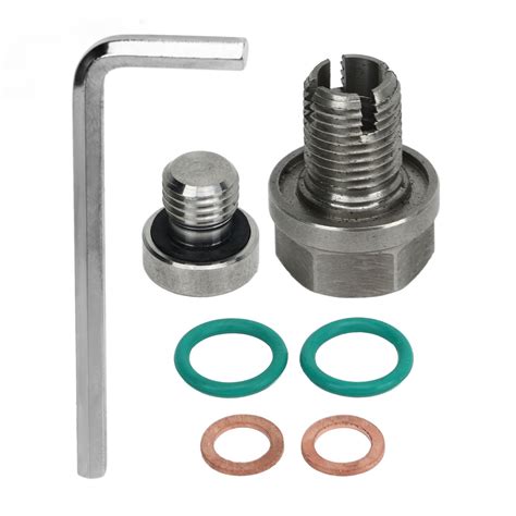 Oversize Piggyback Drain Plug Stainless Steel Self Tapping Oil Pan