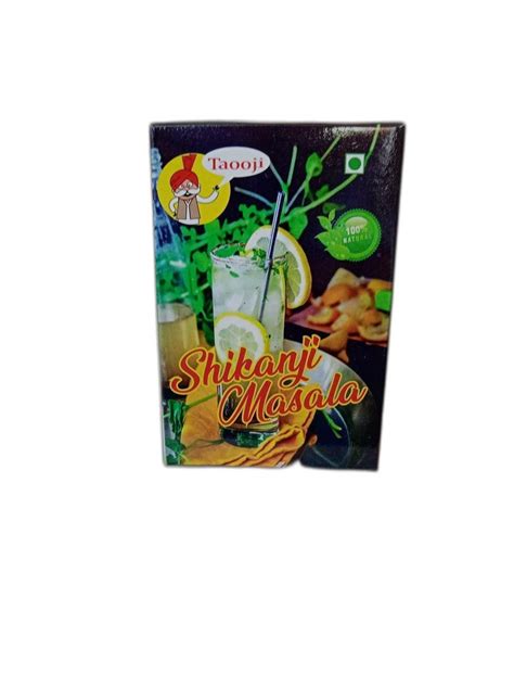 Taooji Shikanji Masala Packaging Size G Packaging Type Box At Rs