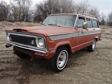 RARE 1977 Jeep Wagoneer 4x4 Orignal 401 V8 Factory Z Code 1 Owner