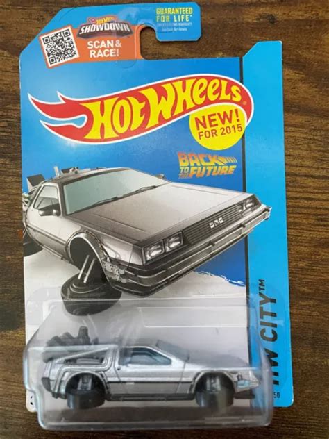 HOT WHEELS BACK To The Future Time Machine Hover Mode Delorean Sealed PicClick UK