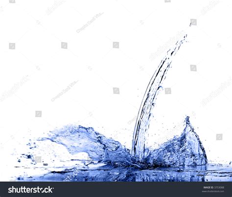 Water Pouring Splash Stock Photo 3753088 Shutterstock