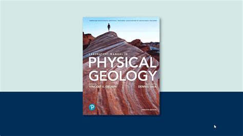 Laboratory Manual In Physical Geology Th Edition Answer Key