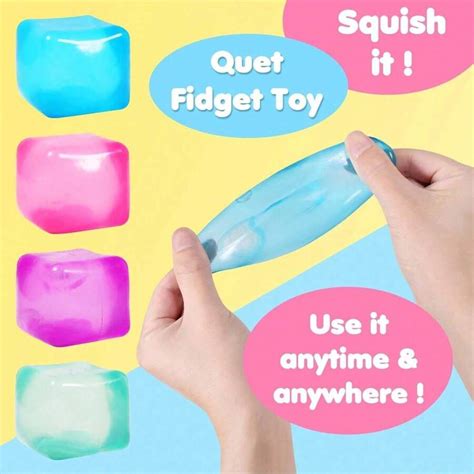 Stress Cube Fidget Stress Balls Ice Cube Stress Balls Fidget Balls