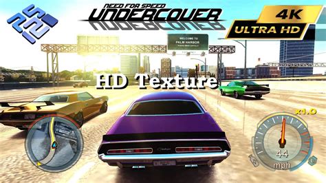 Need For Speed Undercover 4K HD Texture True 60FPS PCSX2 1 7 4108 QT