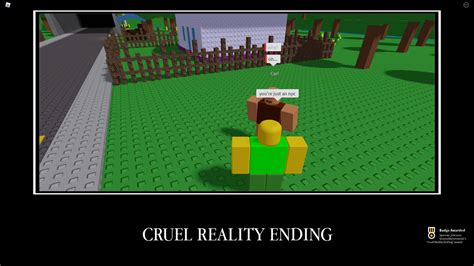 Cruel Reality Ending Roblox Npcs Are Becoming Smart Wiki Fandom