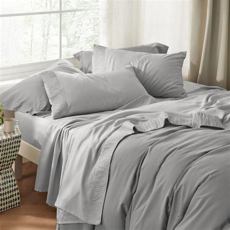 Bedsure Juego De S Banas Tama O Queen Color Gris Claro Yaxa Colombia