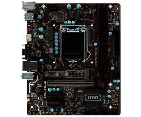 Placa Mãe Msi B250m Pro Vh Lga 1151 Chipset Intel B250 Pichau